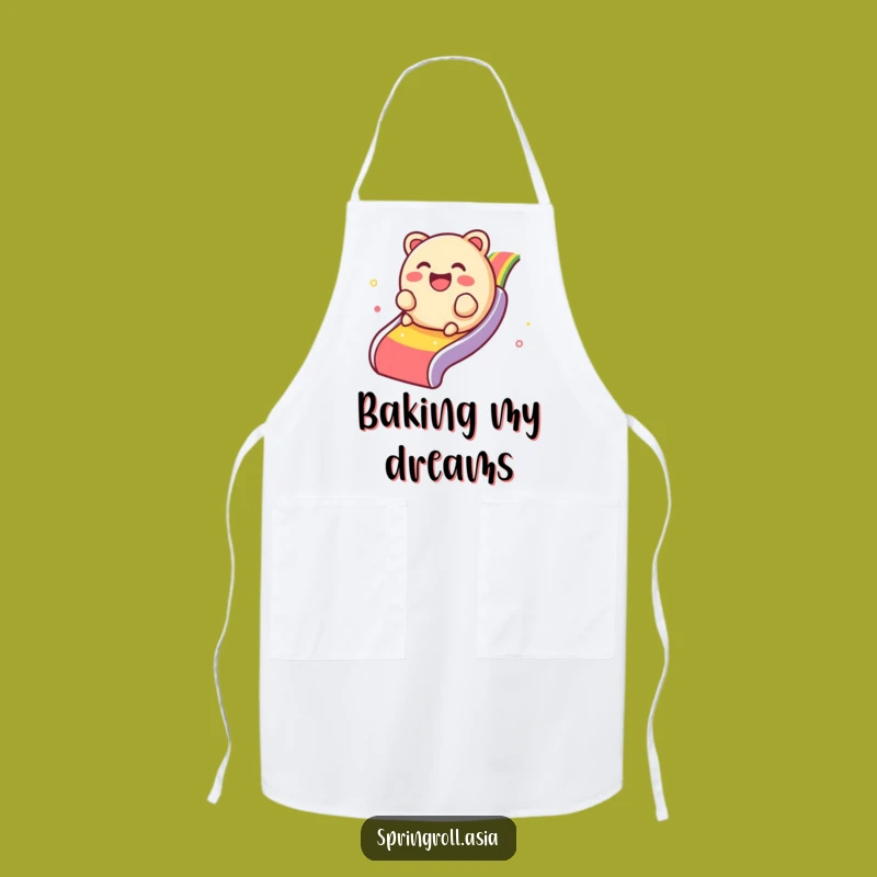 Funny Dim Sum Rainbow Apron - Giggly Dumpling Kitchenwear