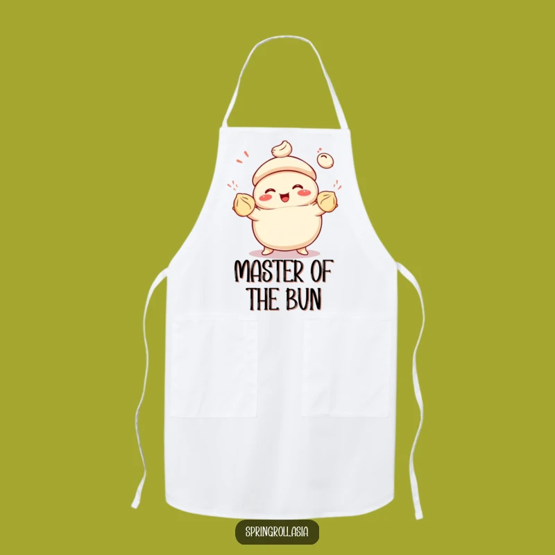Funny Bao Dumpling Juggler Apron: Cook with Glee and Fun