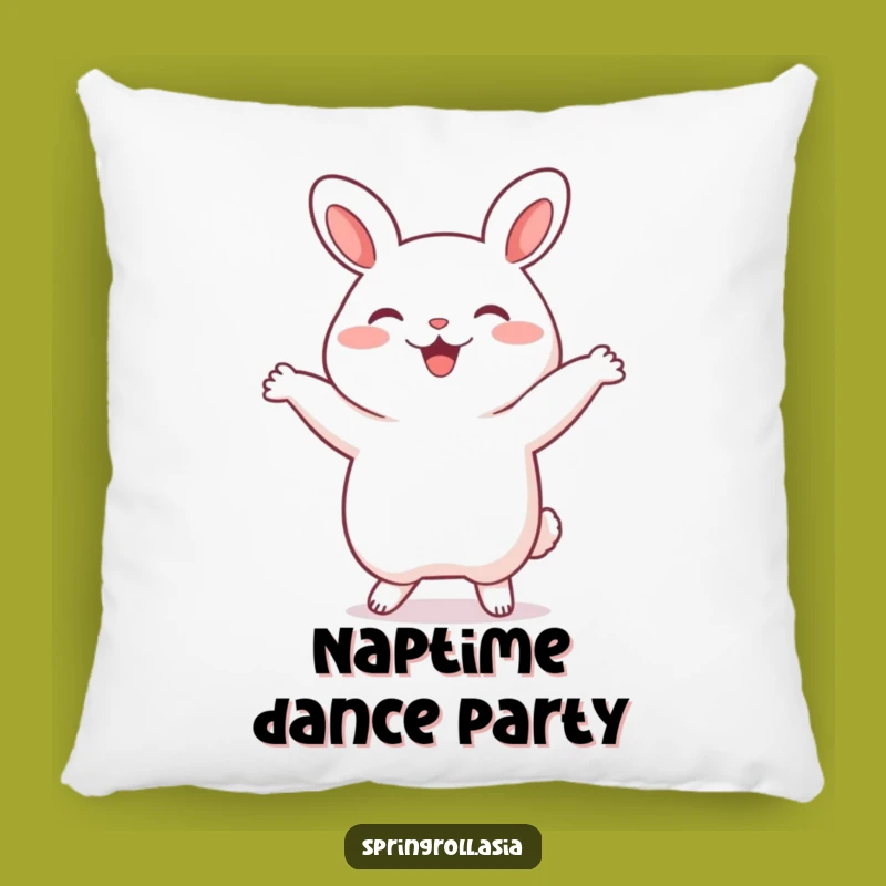 Funny Bao Bun Dance Pillow: Soft Cartoon Cushion for Cozy, Cheerful Home Decor
