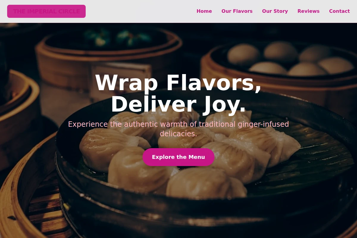 ginger Chinese Food