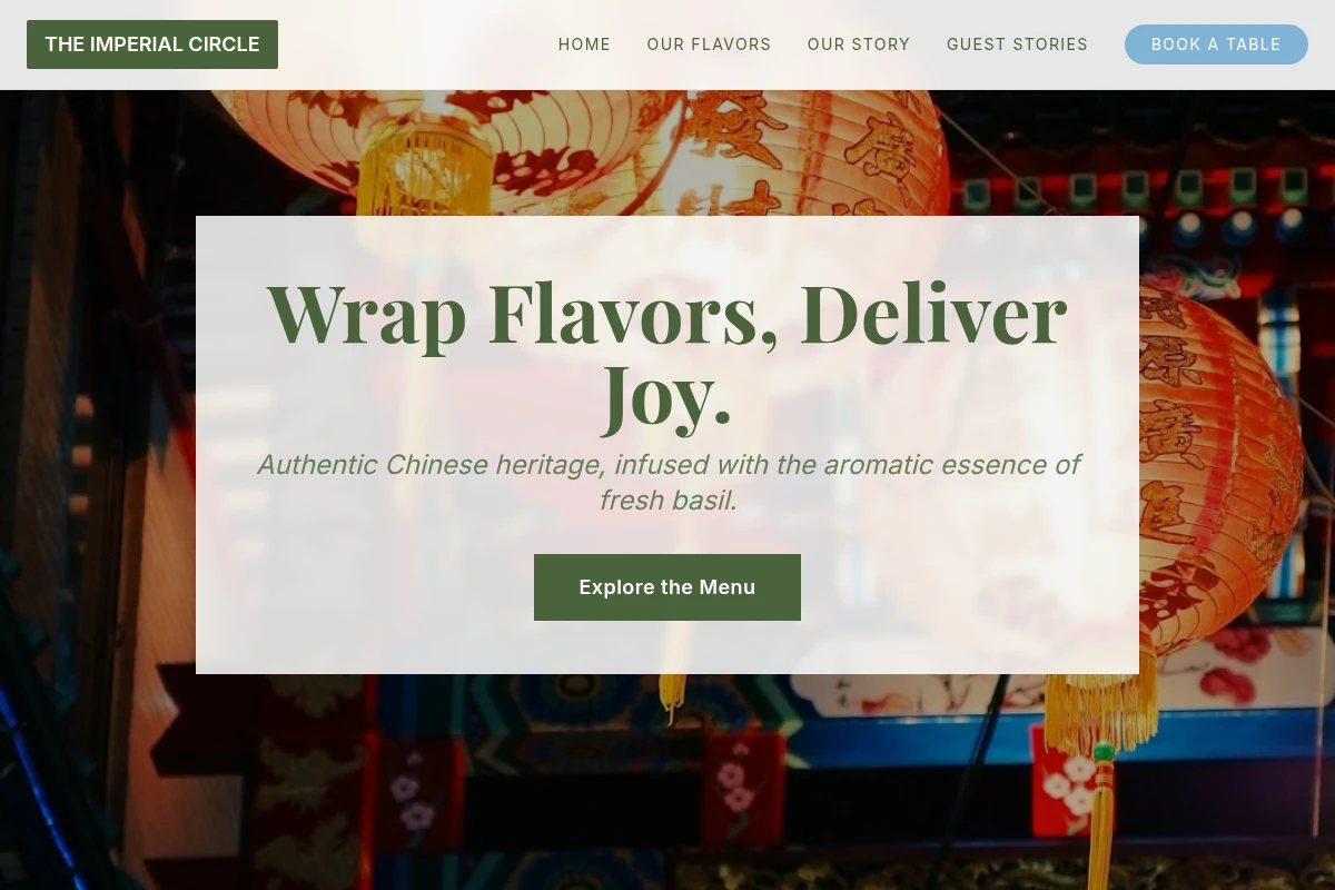 basil Chinese Food