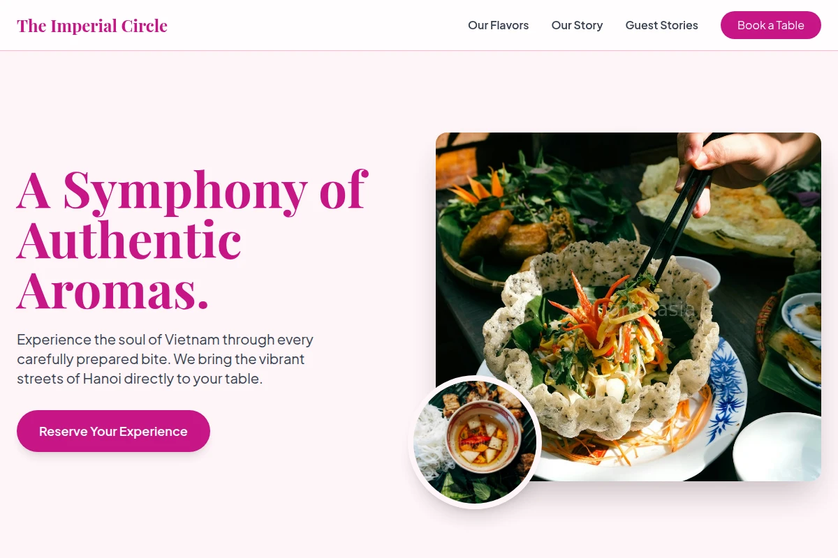 savory Vietnamese Food