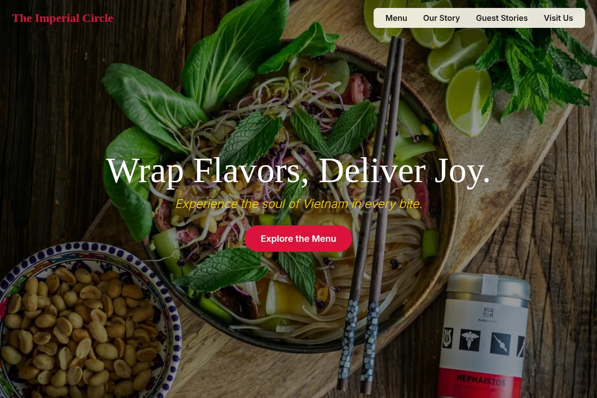 spring Vietnamese Food