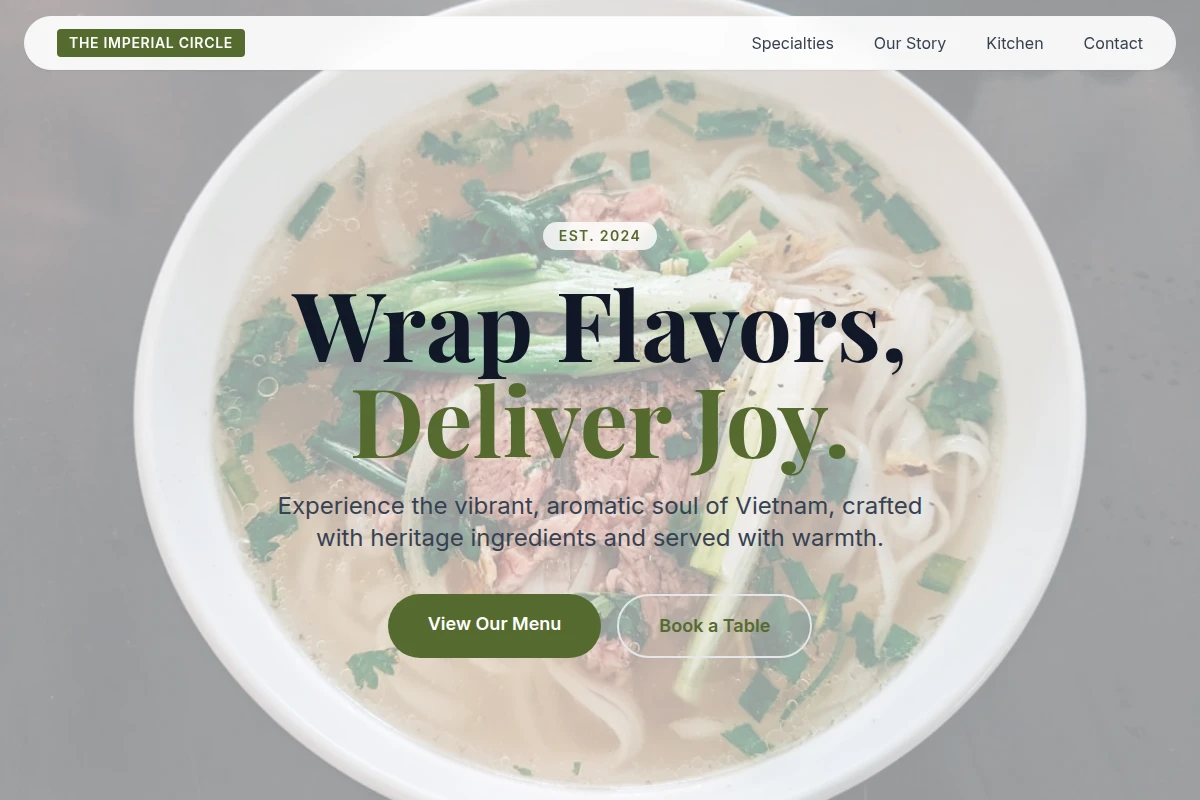 lemongrass Vietnamese Food