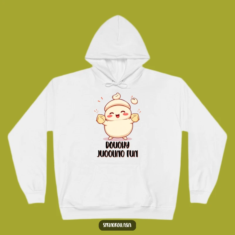 Cozy Funny Bao Dumpling Juggler Hoodie: Warmth and Glee Guaranteed